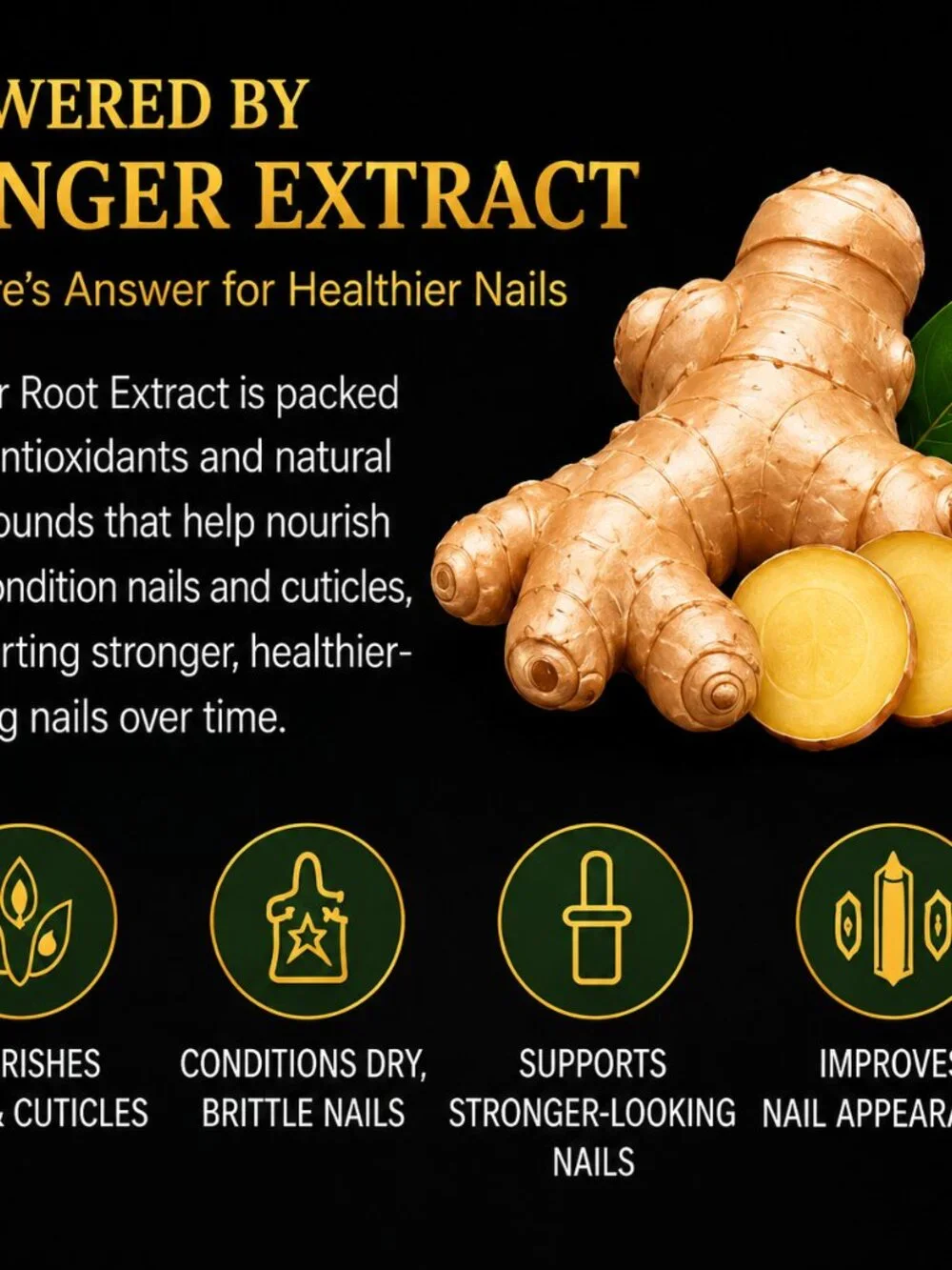 7 Days Nail Fungus Solution with Ginger Extract – 2.02 Fl Oz